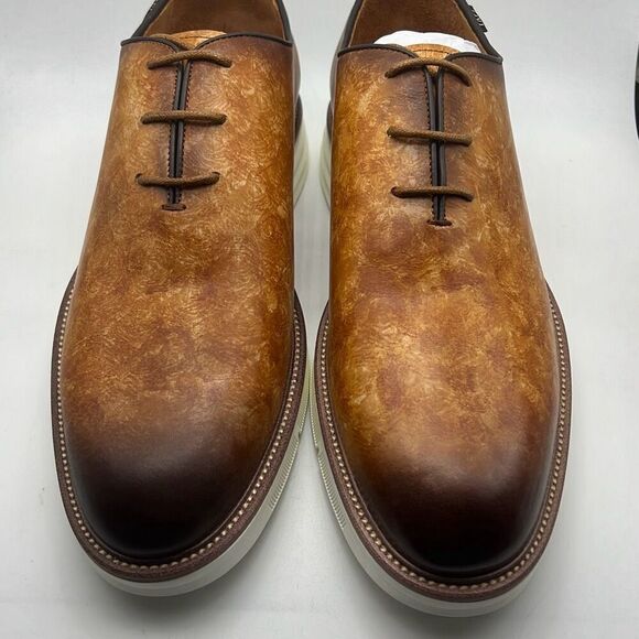 Taft statement oxford Lace up walnut leather Men‎ dress shoes Men 10.5 New main image 9